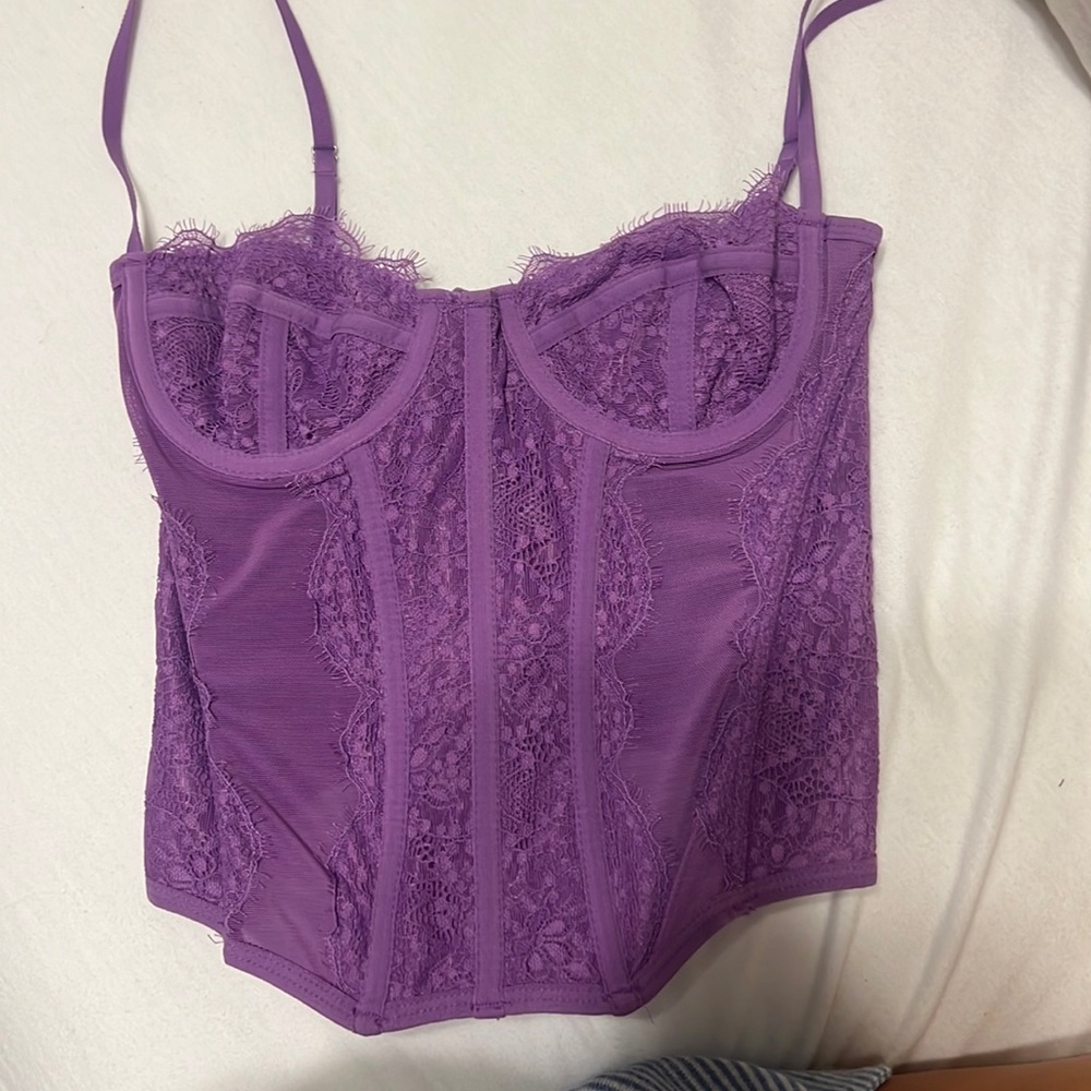 URBAN OUTFITTERS corset top size small